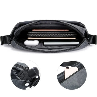 Umhängetasche für Herren ⎜ Sportliches Design mit Wasserabweisendem Material und Verstellbarem Schultergurt