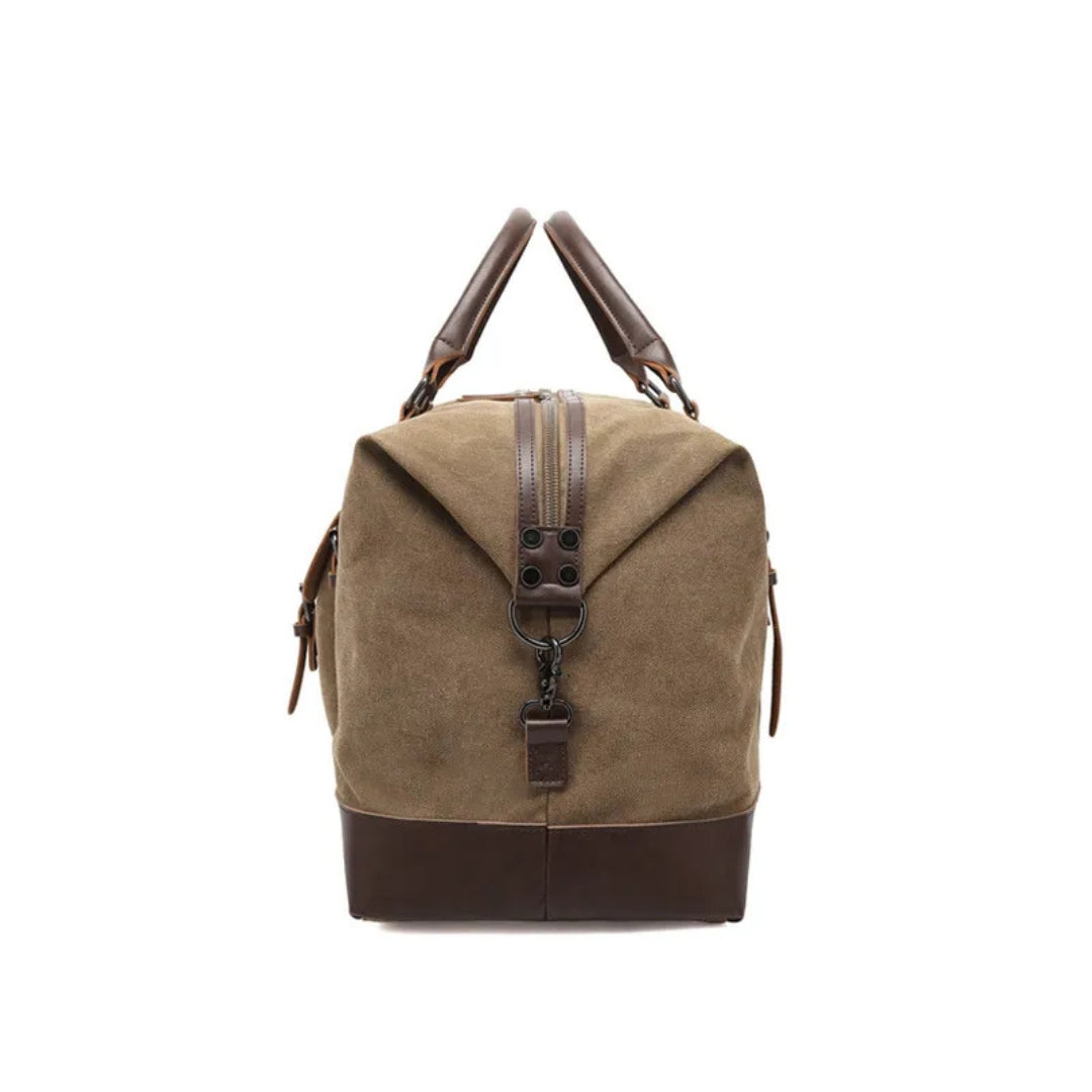 Reisetasche aus Canvas ⎜ Praktische Umhängetasche für Outdoor-Abenteuer mit großem Stauraum
