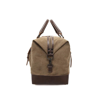 Reisetasche aus Canvas ⎜ Praktische Umhängetasche für Outdoor-Abenteuer mit großem Stauraum