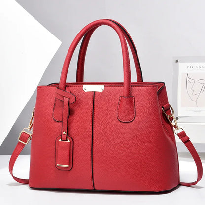 Damen Handtasche ⎜ Modische Tasche mit großem Stauraum