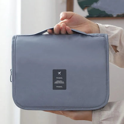 Kosmetiktasche für Reisen ⎜ Praktische Aufbewahrung mit großem Fassungsvermögen und Tragegriff