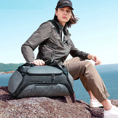 Reisetasche für Damen und Herren ⎜ Sportliche Weekender-Tasche mit Nassfach und großem Stauraum für unterwegs