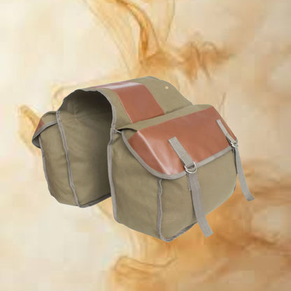 Motorrad-Seitentasche aus Canvas ⎜ Robuste Gepäcktasche mit großem Stauraum für Touren und Alltag