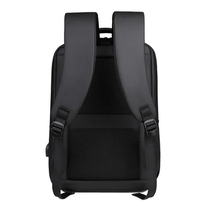 Wasserfester Rucksack für Herren ⎜ Großer, praktischer Laptop- und Reiseträger mit viel Stauraum