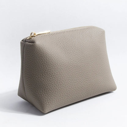 Kosmetiktasche für Damen ⎜ Kompaktes Design aus Lederoptik mit Reißverschluss für Lippenstifte und Make-up