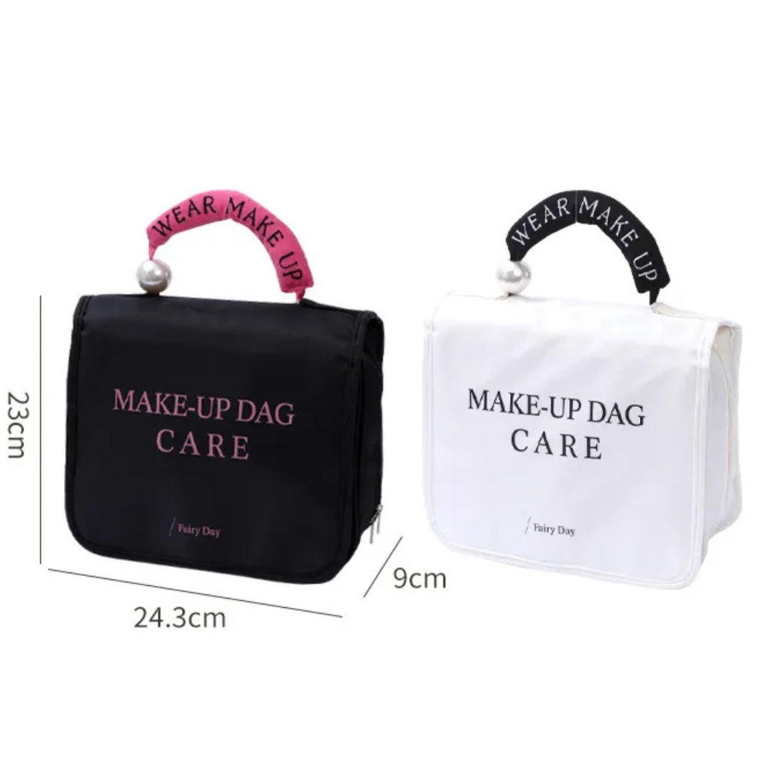 Kosmetiktasche für Damen ⎜ Wasserfestes Design mit Großer Kapazität und Haken Zum Aufhängen