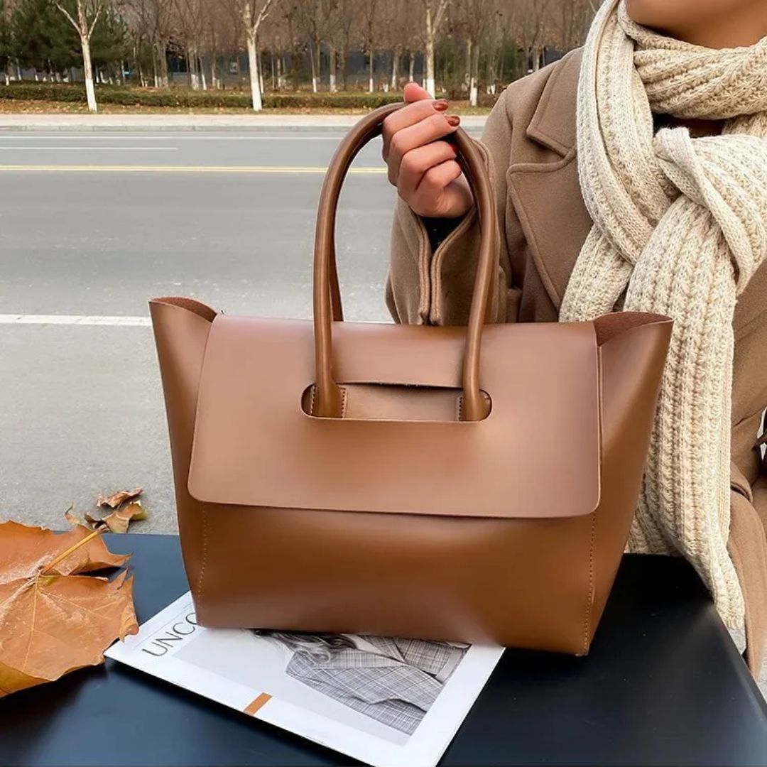 Modische Handtasche für Damen ⎜ Geräumige Tote Bag im klassischen Design aus hochwertigem Material