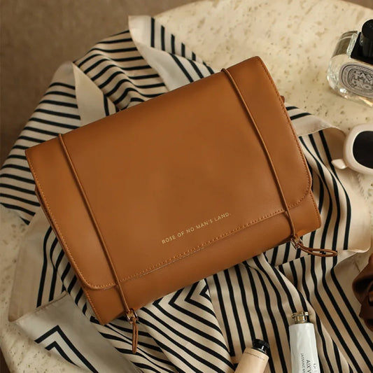 Kosmetiktasche für Damen ⎜ Umschlag-Design mit Großer Kapazität und Praktischem Reißverschluss für Unterwegs