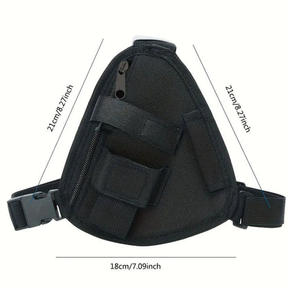 Multifunktionale Brusttasche für Herren ⎜ Tragbare Umhängetasche mit vielen Fächern für den Alltag