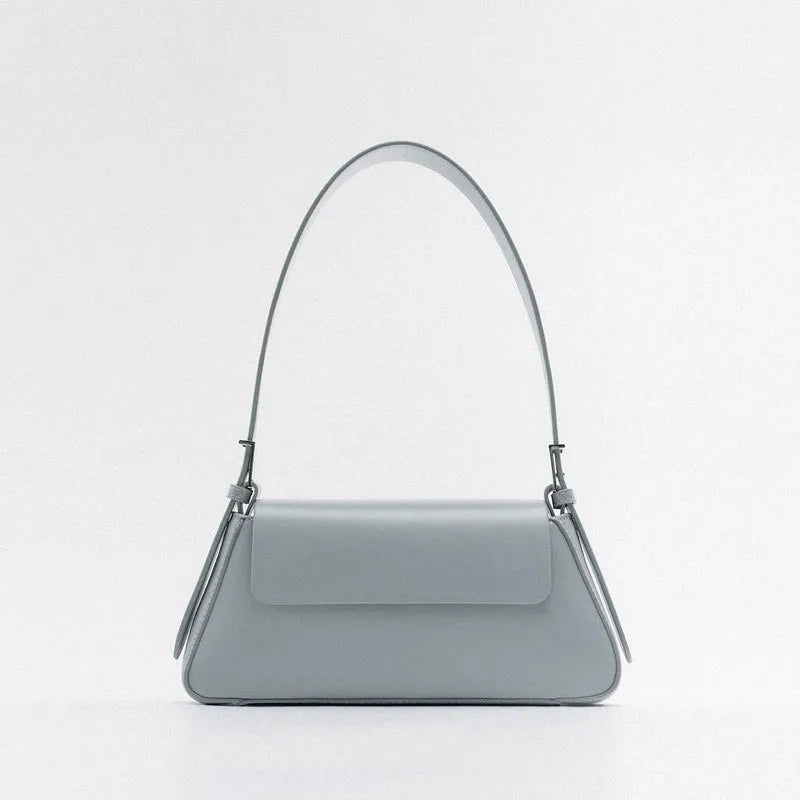 Stylische Schultertasche für Damen ⎜ Moderne Handtasche in schlichtem Design und eleganter Farbwahl
