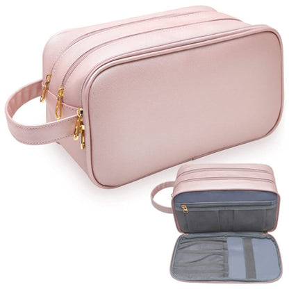 Kosmetiktasche für Damen ⎜ Wasserabweisendes Design mit großer Kapazität und mehreren Reißverschlussfächern