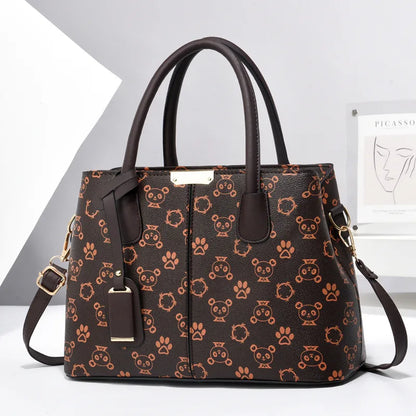 Damen Handtasche ⎜ Modische Tasche mit großem Stauraum