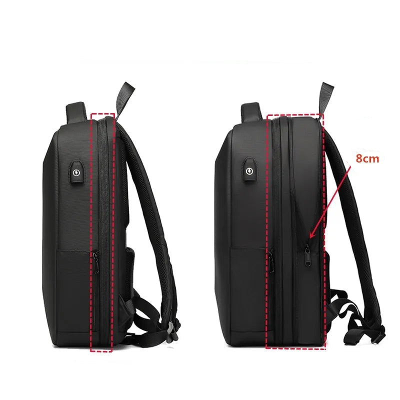 Business Rucksack für Herren ⎜ Sicherer und moderner Rucksack mit Schutz für Arbeit und Reisen
