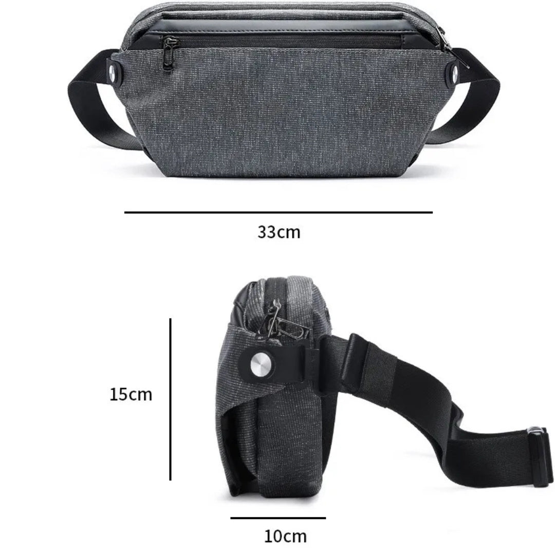 Umhängetasche für Herren ⎜ Sportliches Design mit Wasserabweisendem Material und Verstellbarem Schultergurt