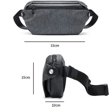 Umhängetasche für Herren ⎜ Sportliches Design mit Wasserabweisendem Material und Verstellbarem Schultergurt