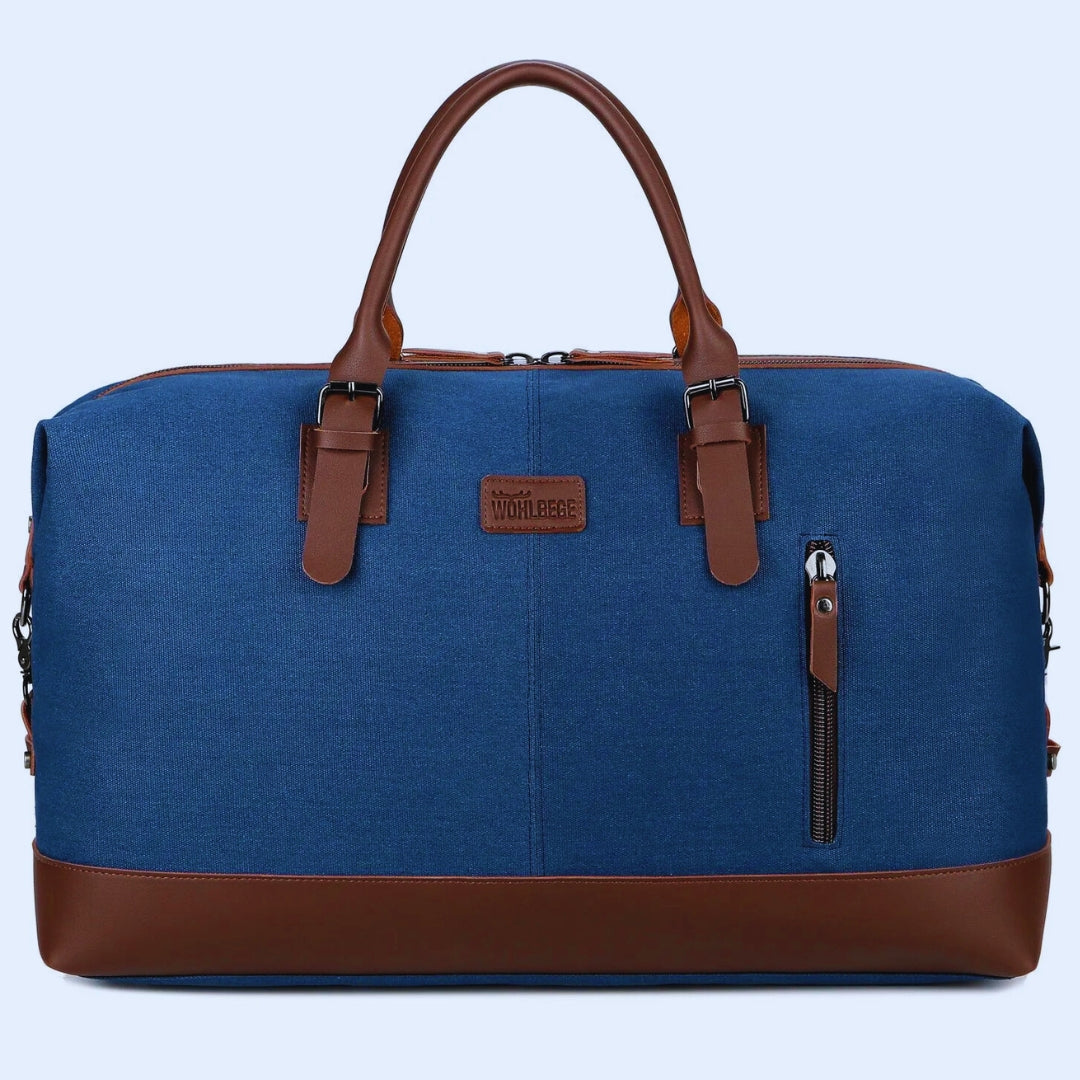 Reisetasche für Herren ⎜ Robuste Canvas-Tasche mit großem Fassungsvermögen für Sport und Outdoor