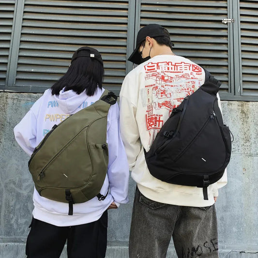 Umhängetasche für Damen und Herren ⎜ Große Crossbody-Tasche mit sportlichem Design und viel Stauraum