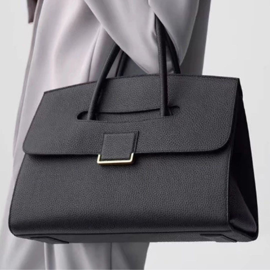 Elegante Umhängetasche für Damen ⎜ Große Handtasche mit praktischem Design und edlem Verschluss