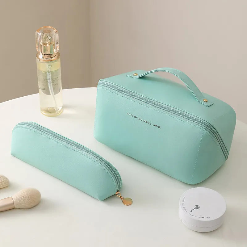 Kosmetiktasche für Damen ⎜ Elegantes Design mit großer Kapazität und praktischer Innenaufteilung