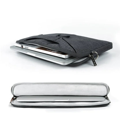Laptop Tasche für Herren ⎜ Schlichte Umhängetasche mit zusätzlichem Frontfach für Business und Alltag