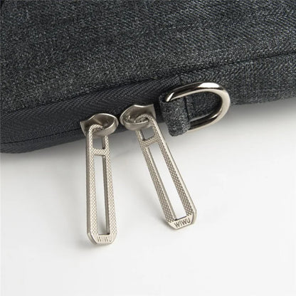 Laptop Tasche für Herren ⎜ Schlichte Umhängetasche mit zusätzlichem Frontfach für Business und Alltag