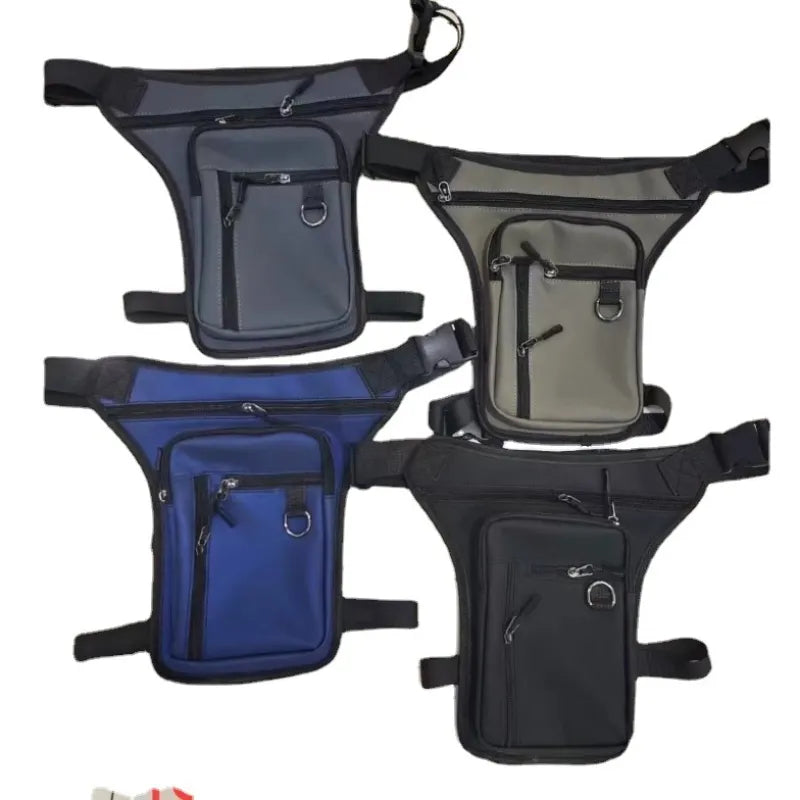 Bein- und Gürteltasche für Herren ⎜ Wasserdichtes Design mit mehreren Fächern für Outdoor und Freizeit