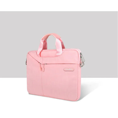 Laptop Tasche für Herren ⎜ Schlichte Umhängetasche mit zusätzlichem Frontfach für Business und Alltag