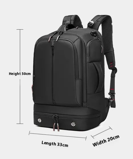 Reise Rucksack für Herren ⎜ Moderner und robuster Backpack für Outdoor-Aktivitäten und Reisen