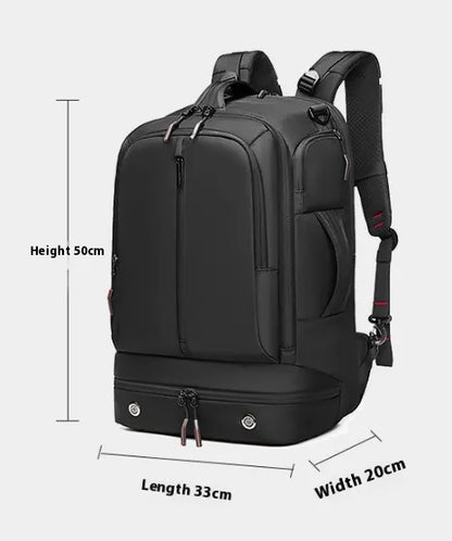 Reise Rucksack für Herren ⎜ Moderner und robuster Backpack für Outdoor-Aktivitäten und Reisen