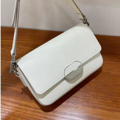 Schultertasche für Damen ⎜ Elegante Handtasche aus Kunstleder mit Verschluss