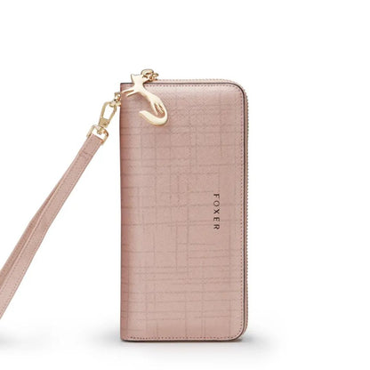 Damen Clutch Geldbörse ⎜ Langbörse mit Münzfach und Kartenfächern