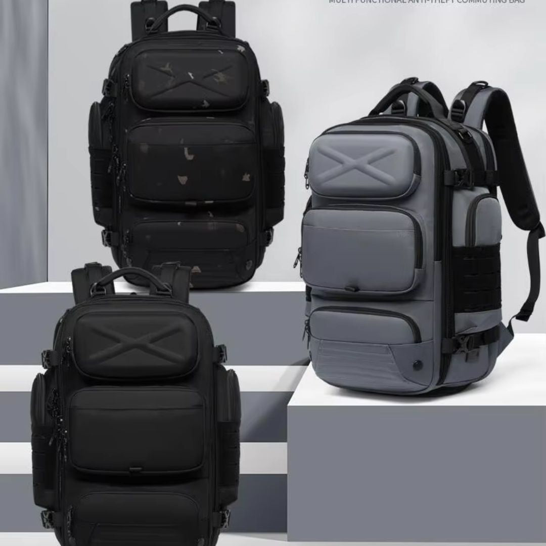Multifunktionaler Rucksack für Herren ⎜ Ideal für Outdoor-Aktivitäten und Kurztrips mit großem Stauraum