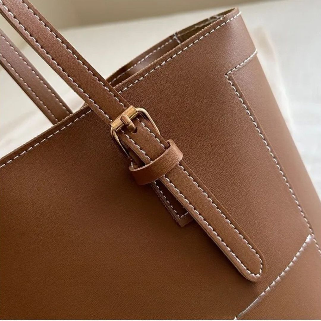 Große Handtasche für Damen ⎜ Praktische Schultertasche mit viel Stauraum für den Alltag
