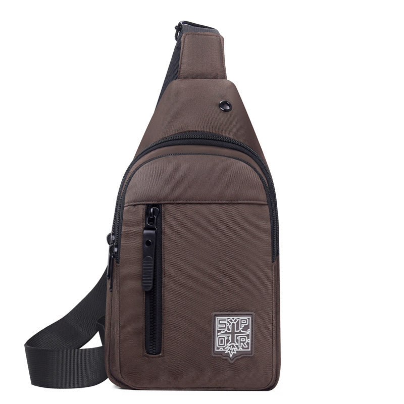 Umhängetasche für Herren ⎜ Kompakte Crossbody-Tasche mit Reißverschluss und verstellbarem Schultergurt