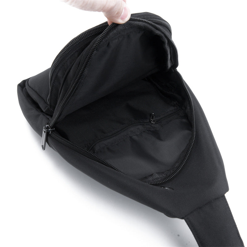 Umhängetasche für Herren ⎜ Kompakte Crossbody-Tasche mit Reißverschluss und verstellbarem Schultergurt