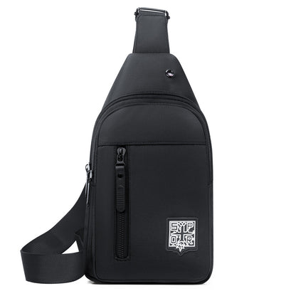Umhängetasche für Herren ⎜ Kompakte Crossbody-Tasche mit Reißverschluss und verstellbarem Schultergurt
