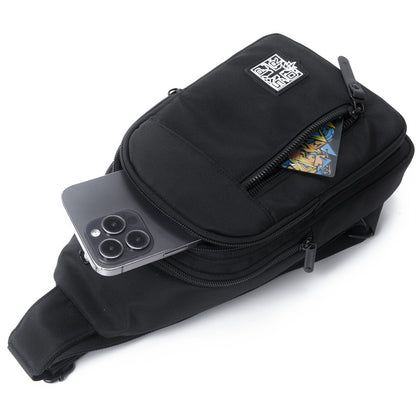 Umhängetasche für Herren ⎜ Kompakte Crossbody-Tasche mit Reißverschluss und verstellbarem Schultergurt