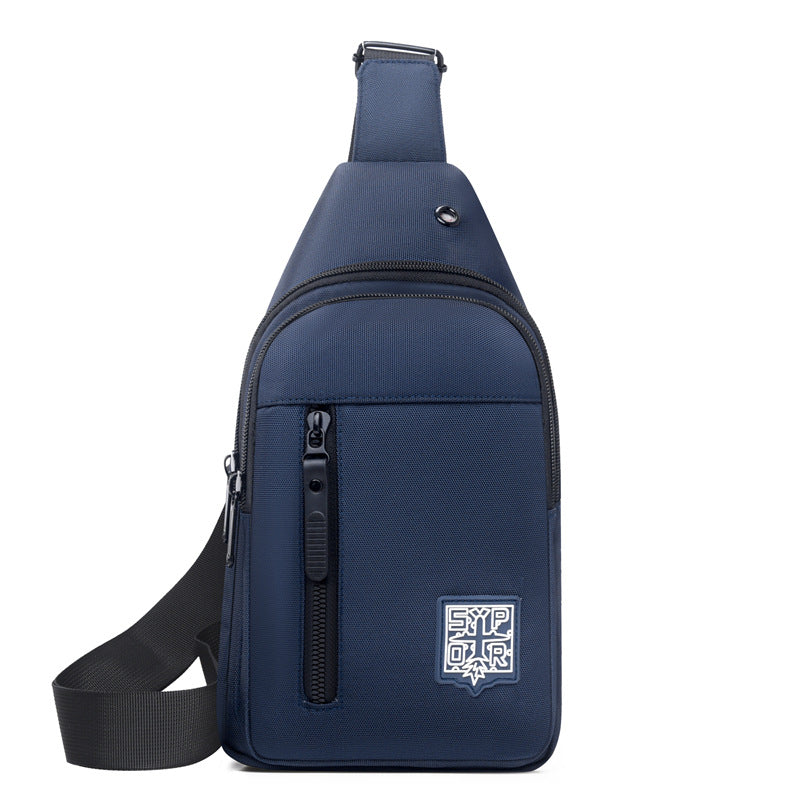 Umhängetasche für Herren ⎜ Kompakte Crossbody-Tasche mit Reißverschluss und verstellbarem Schultergurt