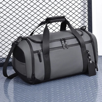 Reisetasche für Herren ⎜ Große Kapazität mit separatem Fach für nasse und trockene Gegenstände