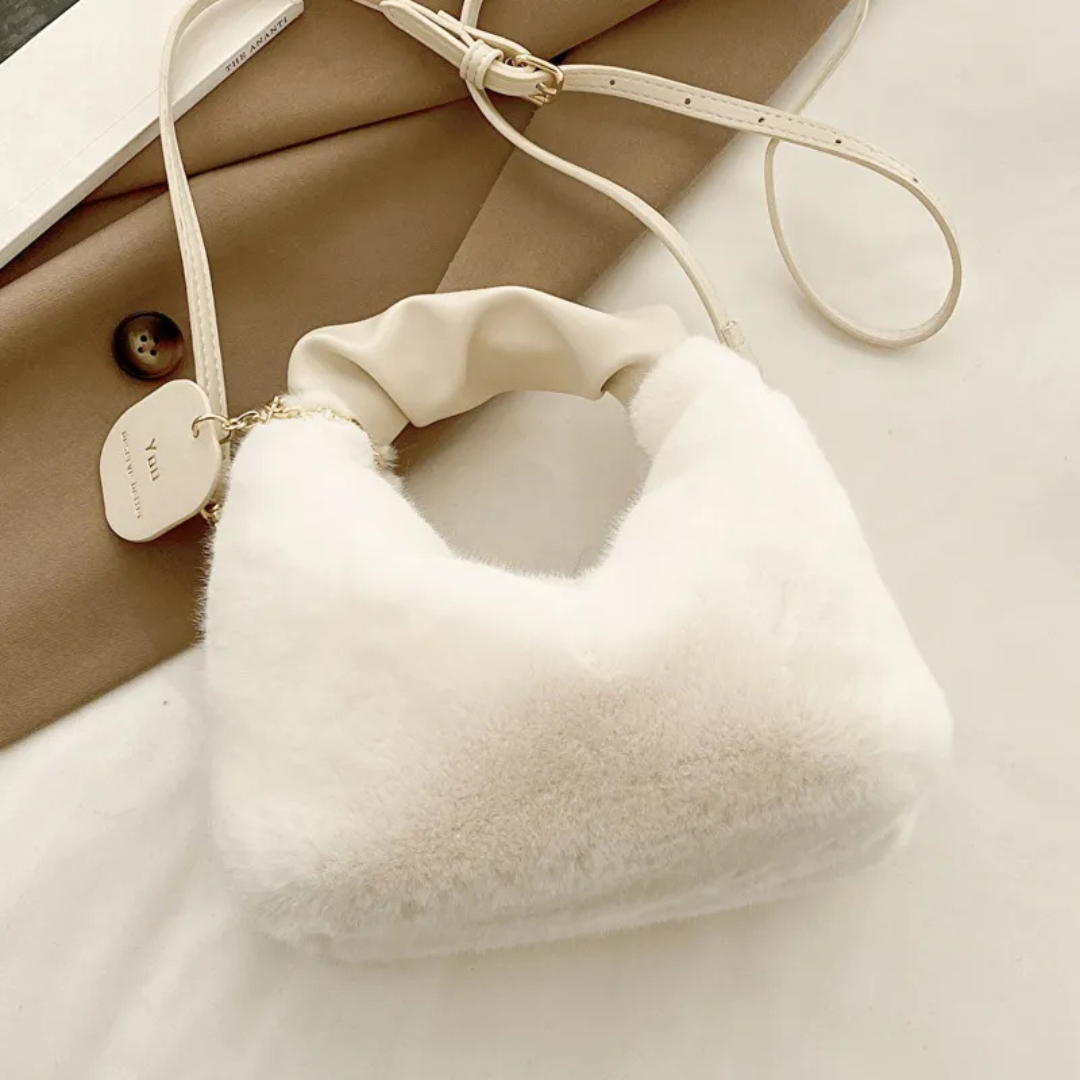 Plüsch Tasche für Damen ⎜ Kuschelige Winter Tote Bag