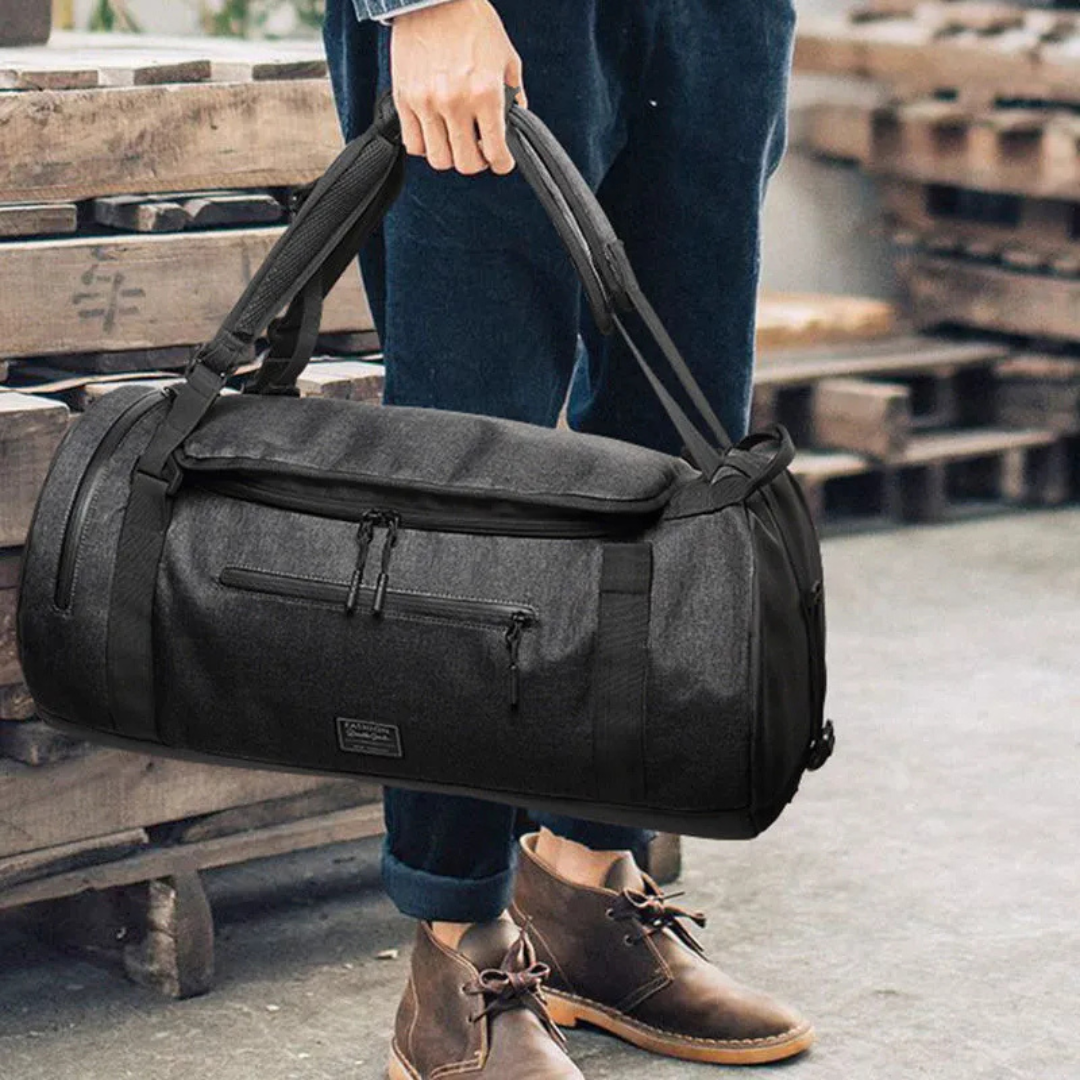 Sporttasche für Herren ⎜ Geräumige Reisetasche mit Schultergurt und separatem Fach für Fitness und Alltag