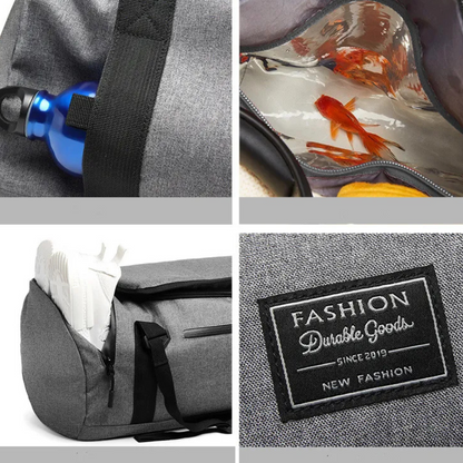 Sporttasche für Herren ⎜ Geräumige Reisetasche mit Schultergurt und separatem Fach für Fitness und Alltag