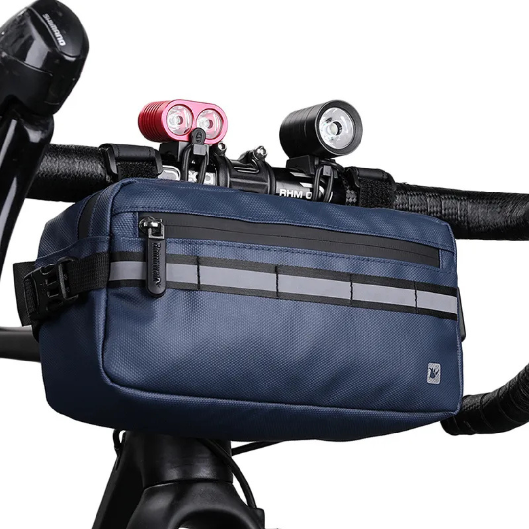 Fahrrad-Lenkertasche mit Schultergurt ⎜ Vielseitige Fronttasche für Alltag, Freizeit und Radtouren