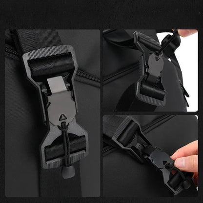 Multifunktionale Umhängetasche für Herren ⎜ Sportliche Brusttasche für Alltag und Fitness