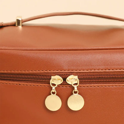 Kosmetiktasche für Damen ⎜ Praktische Reise-Tasche mit großem Fassungsvermögen und Tragegriff