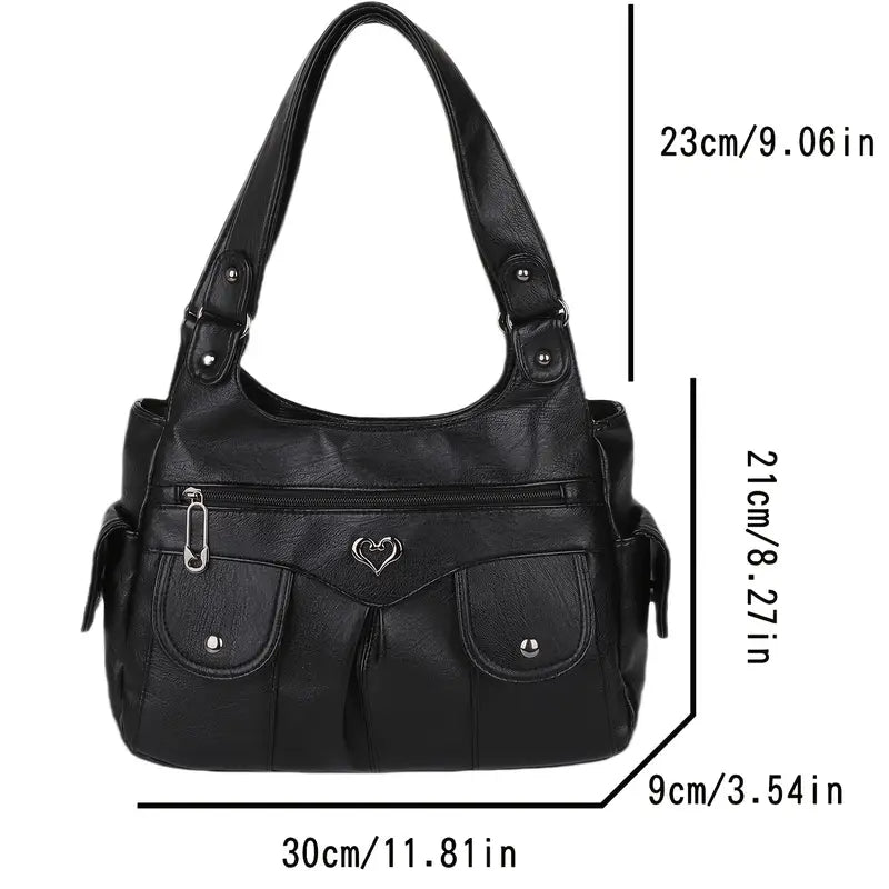 Herzfach Praktische Frauen Handtasche