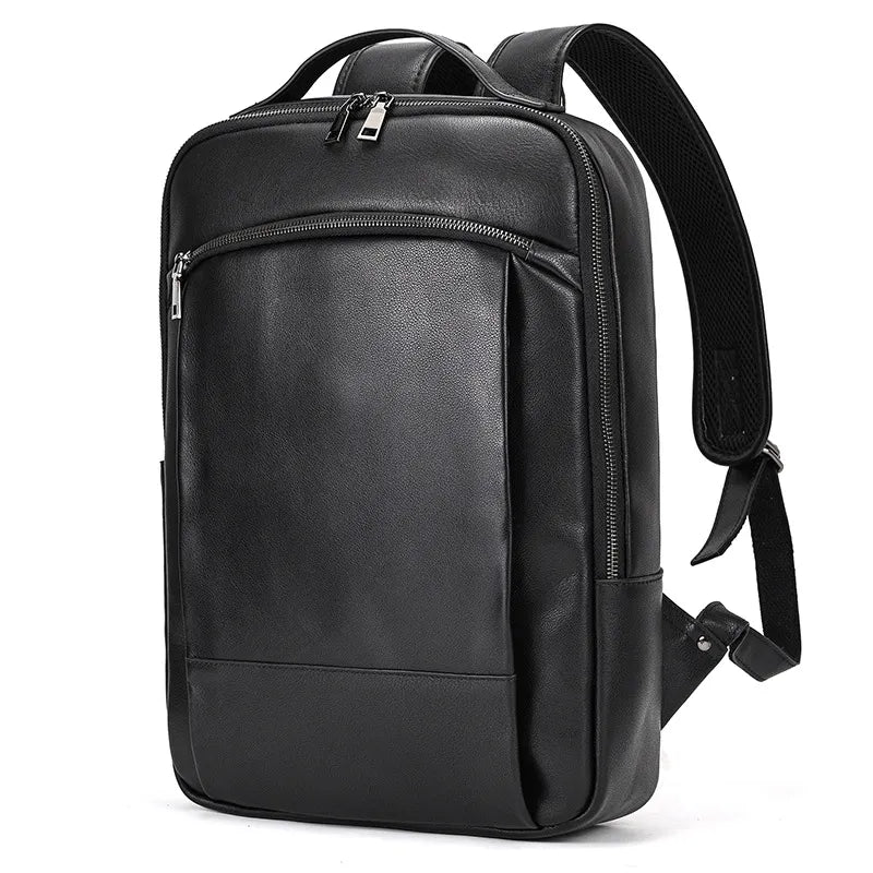 Leder Rucksack für Herren ⎜ Stylischer Outdoor-Träger mit großem Stauraum