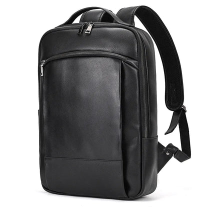 Leder Rucksack für Herren ⎜ Stylischer Outdoor-Träger mit großem Stauraum