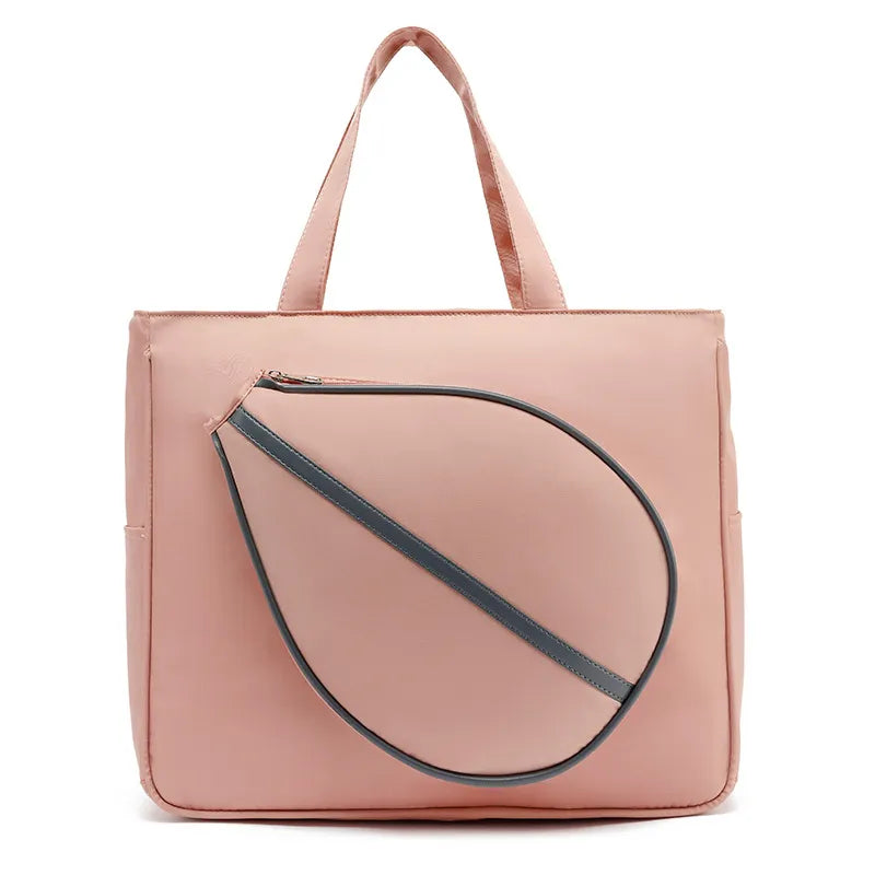 Tennistasche für Damen ⎜ Schultertasche mit Schlägerfach und Stauraum für Sport und Freizeit