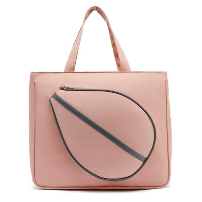 Tennistasche für Damen ⎜ Schultertasche mit Schlägerfach und Stauraum für Sport und Freizeit